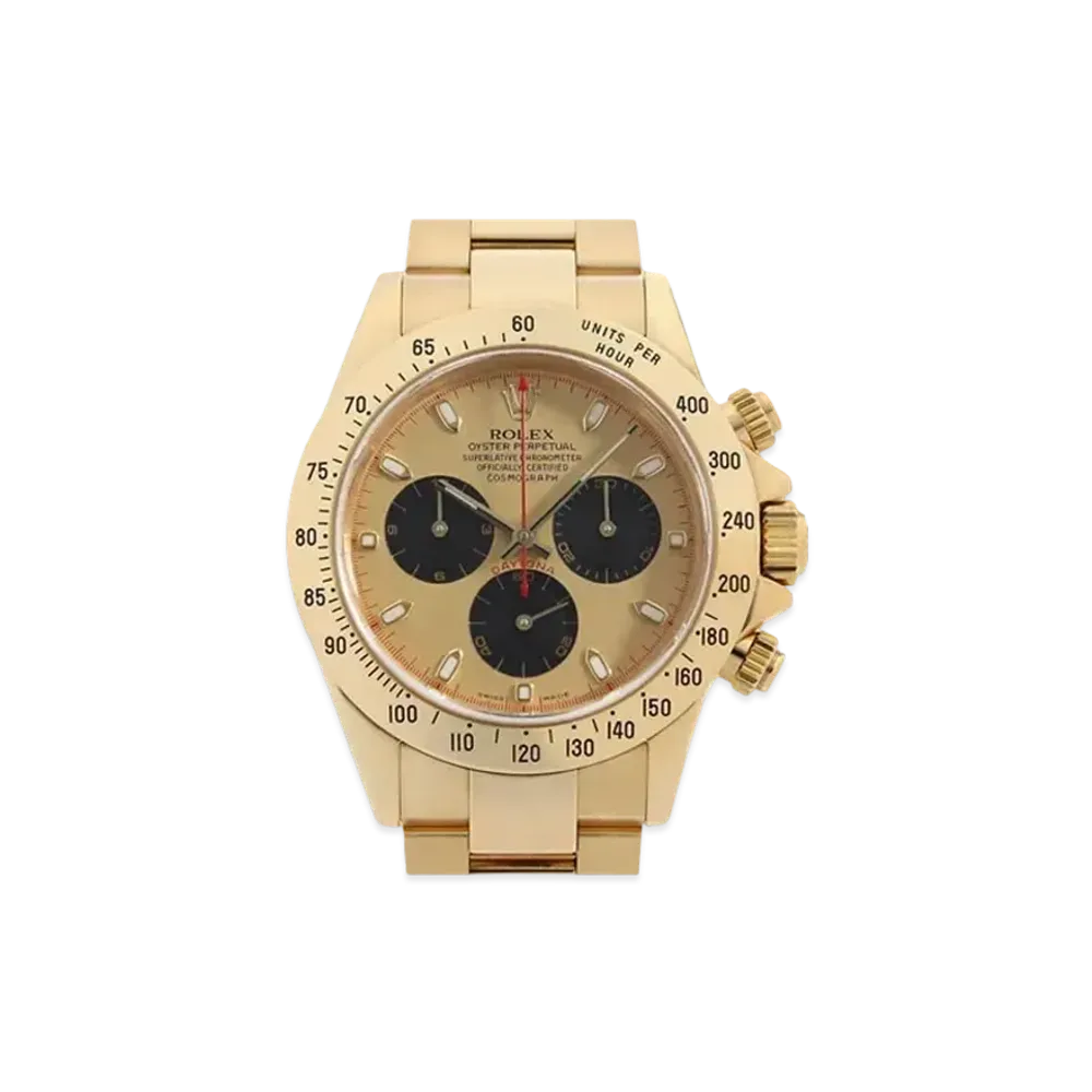 ROLEX Cosmograph Daytona "Champagne/Black/Yellow Gold"