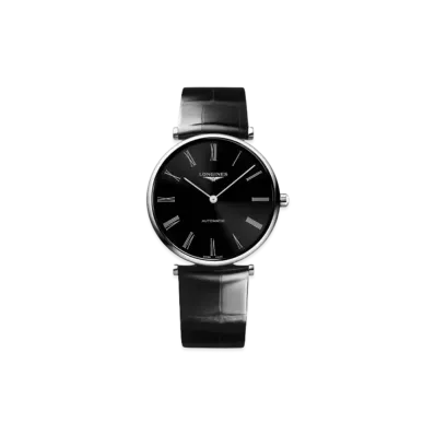 Longines La Grande Classique de Longines 38.00mm "Black Sun Ray/Stainless Steel/Black" L4.918.4.51.2