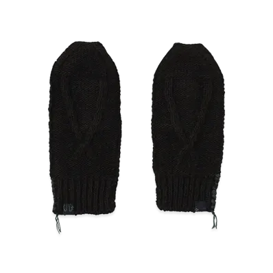 visvim Knit Mitten (N.D.) "Black"