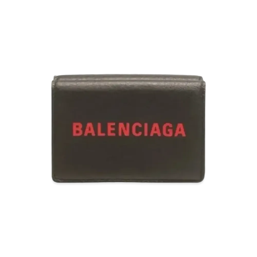 BALENCIAGA Everyday Daily Mini Wallet "Black"