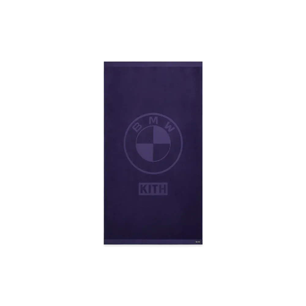 Kith x BMW Jacquard Towel "Techno Violet"
