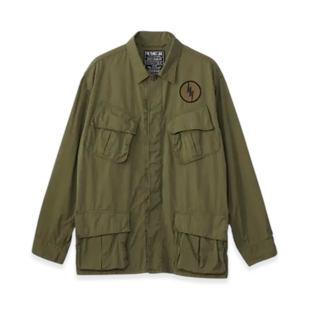 HYSTERIC GLAMOUR HG1963 Fatigue Shirt "Khaki"