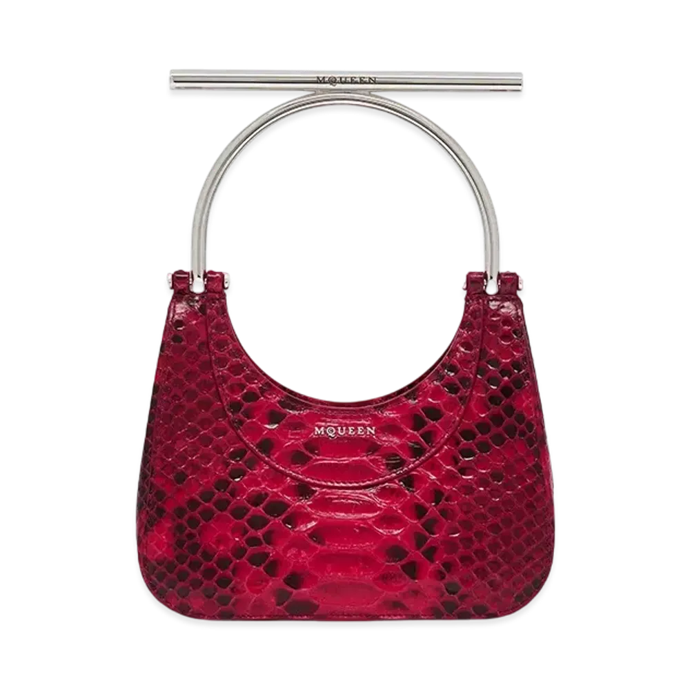 Alexander McQUEEN Mini T-Bar Bag "Fuchsia"