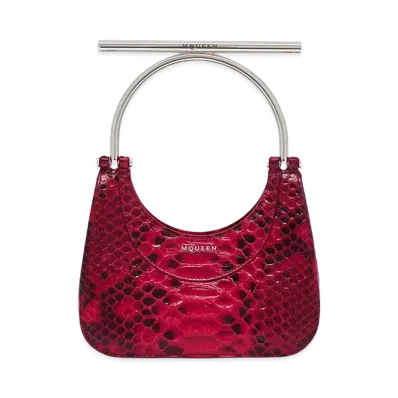 Alexander McQUEEN Mini T-Bar Bag "Fuchsia"