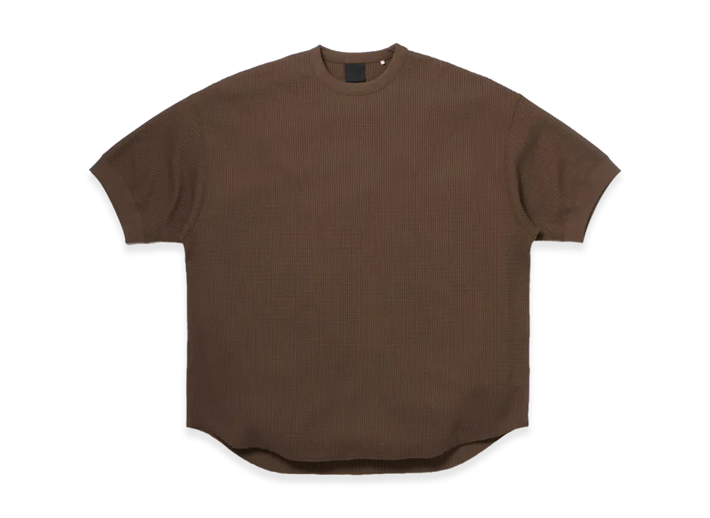 DAIWA PIER39 Tech Thermal Crew S/S "Brown Gray"