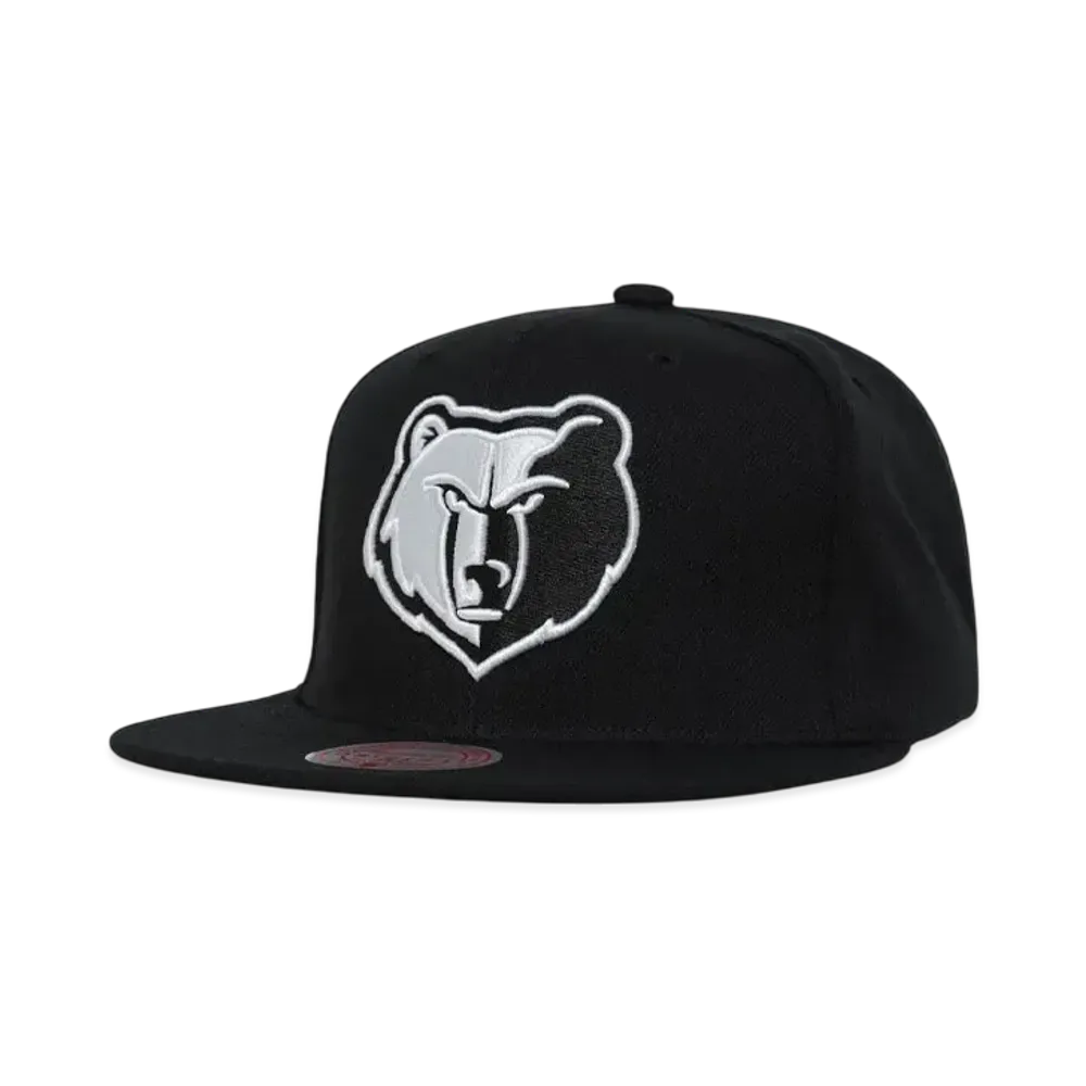 Mitchell&Ness NBA EVERGREEN BLACK WHITE SNAPBACK GRIZZLIES "BLACK"