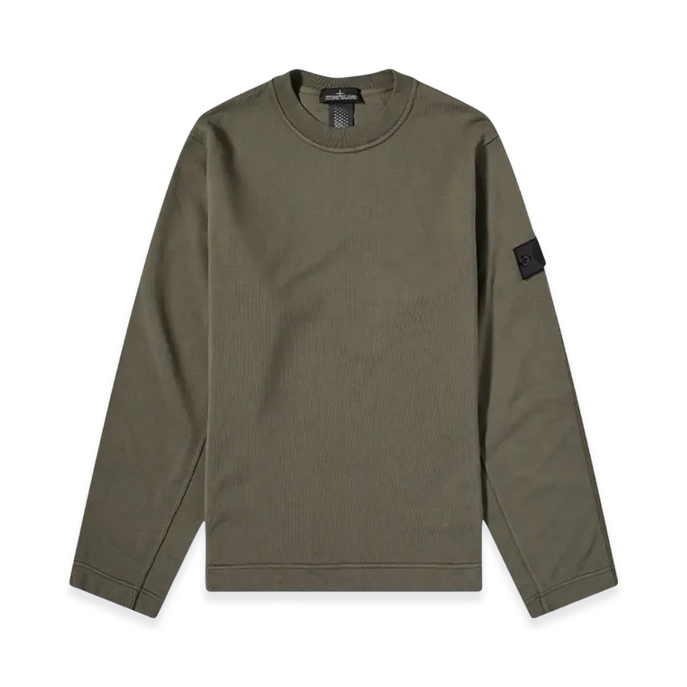 Stone Island Shadow Project 60319 Cotton Lyocell Fleece Crewneck Sweatshirt - 22SS "Fango"