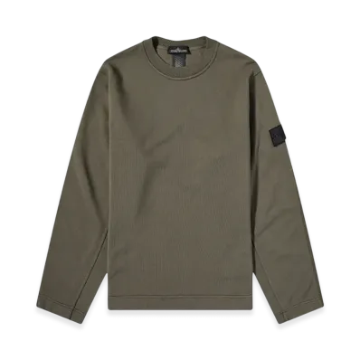 Stone Island Shadow Project 60319 Cotton Lyocell Fleece Crewneck Sweatshirt - 22SS "Fango"
