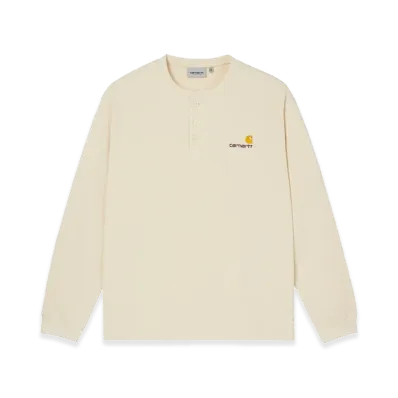 Carhartt WIP L/S Waffle Henley T-shirt "Natural"
