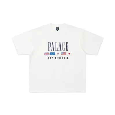 PALACE x Gap Heavy Jersey T-shirt "White"