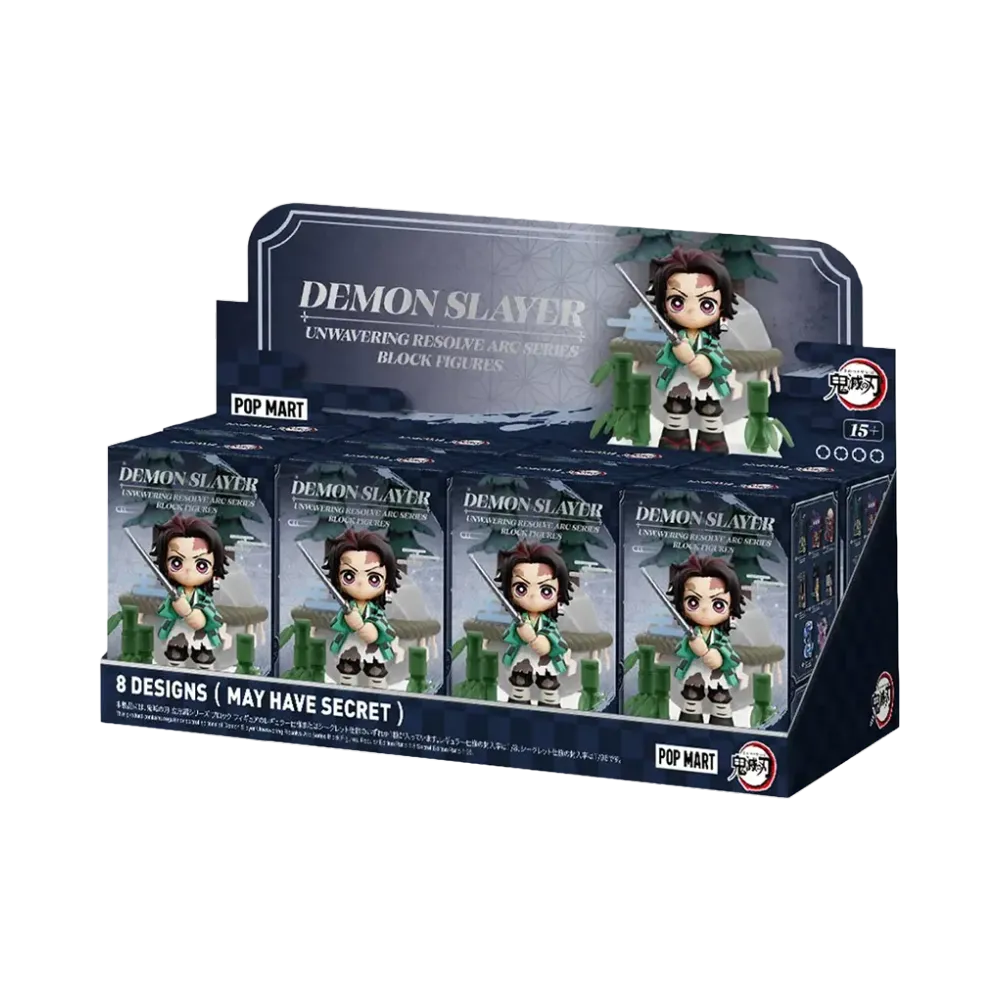 POP MART Demon Slayer Unwavering Resolve Arc Series Block Figures [Assortment Box]