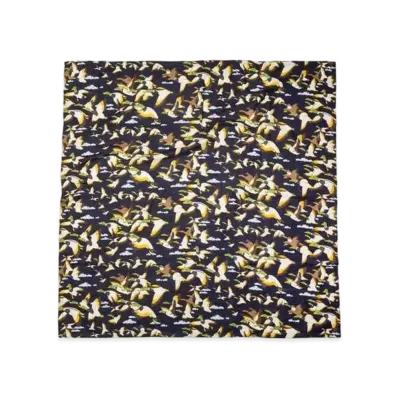 HUMAN MADE Duck Gauze Blanket "Navy"