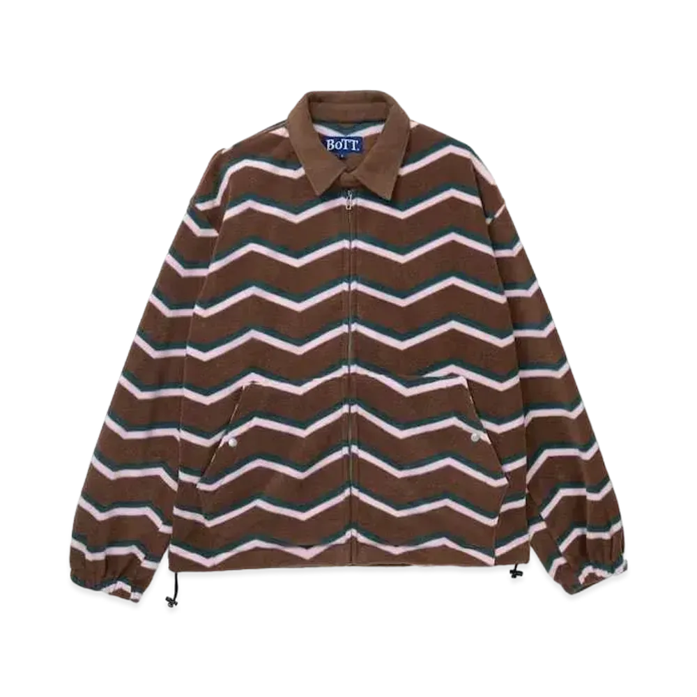 BoTT Fleece Bomber Jacket "Brown"