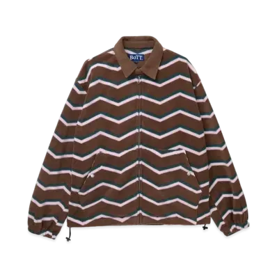 BoTT Fleece Bomber Jacket "Brown"