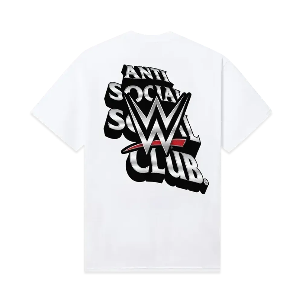 ANTI SOCIAL SOCIAL CLUB x WWE Wrestlemania Tee "White"