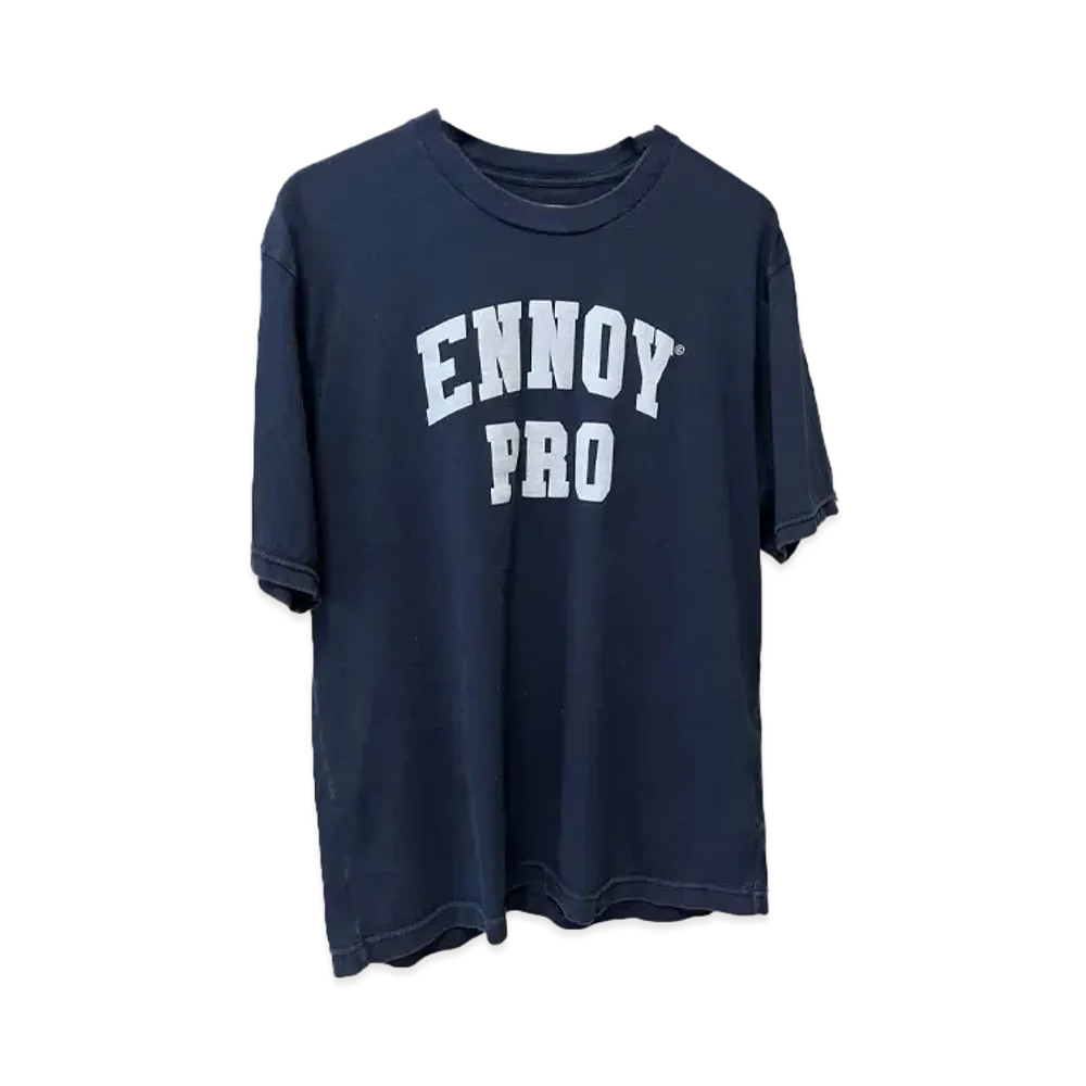 ENNOY 20SS College Logo Tee "Navy" SS20BRENCT01AM