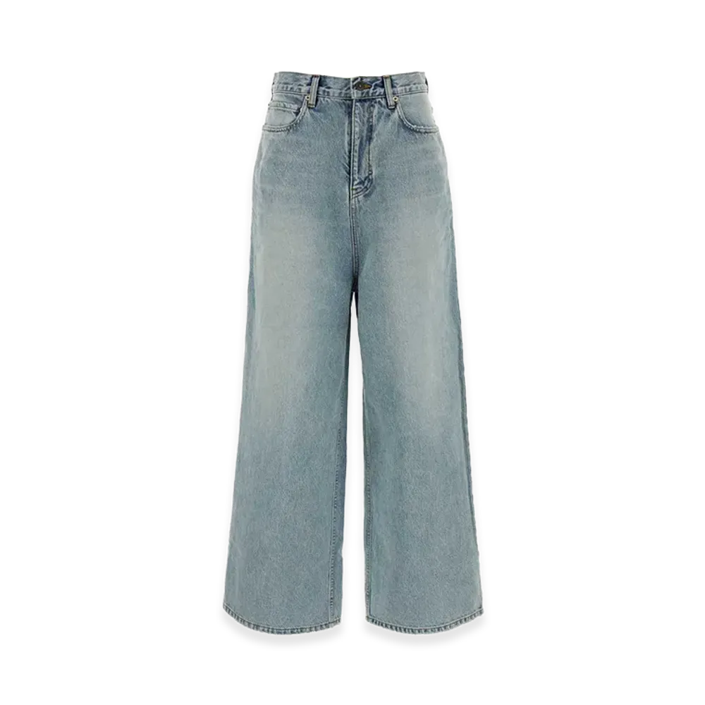 BALENCIAGA Women's Denim Jeans "Light Blue"