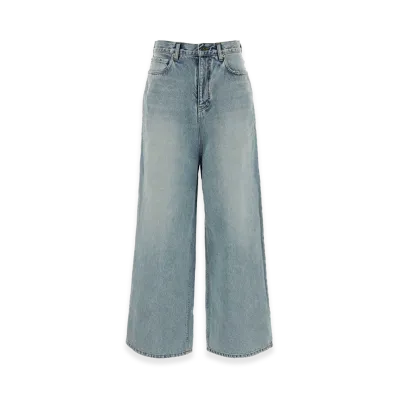 BALENCIAGA Women's Denim Jeans "Light Blue"