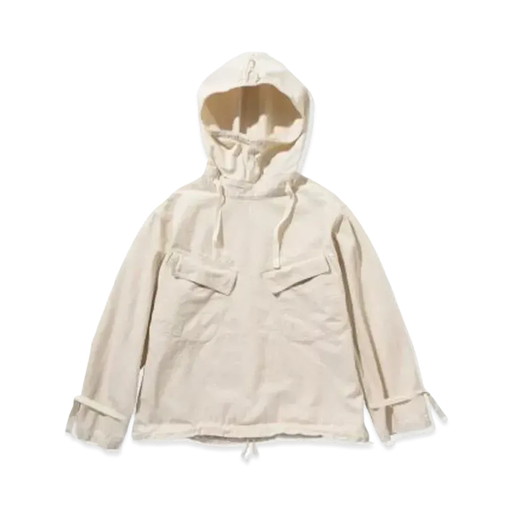 THE REAL McCOY'S USN SALVAGE SMOCK PARKA "Ecru"