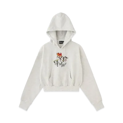 X-Girl x The Powerpuff Girls Sweat Hoodie "White"