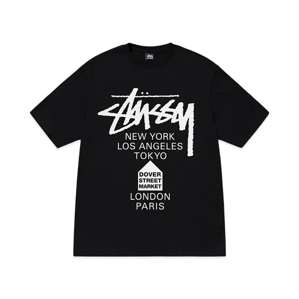 Stussy x DSM World Tour Pack Men's DSM World Tour T-Shirt "Black"