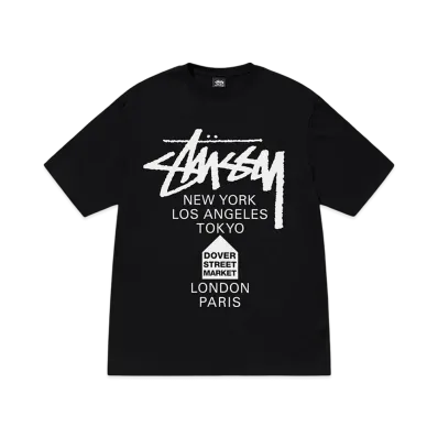 Stussy x DSM World Tour Pack Men's DSM World Tour T-Shirt "Black"