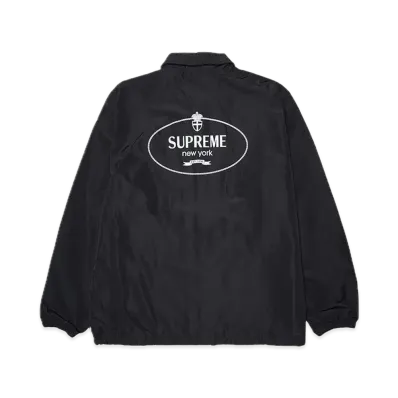 Supreme Crest Coaches Jacket "Black"