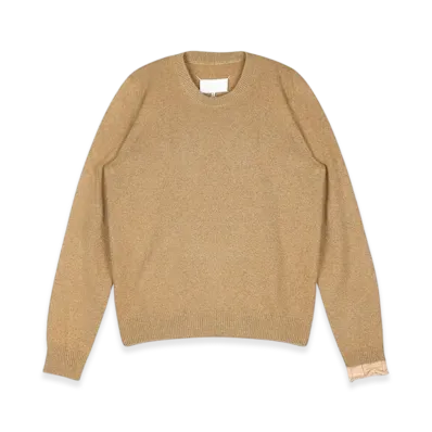 Maison Margiela Women's Stitch Pullover Knit "Beige"