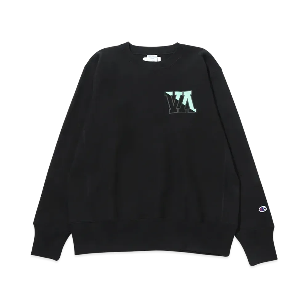 V.A. x Champion Sweatshirt #6 "Black"