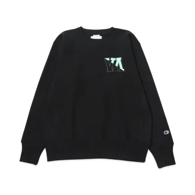 V.A. x Champion Sweatshirt #6 "Black"