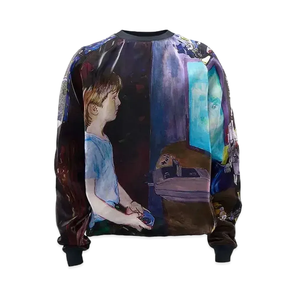 JW ANDERSON Print Organza "Navy"