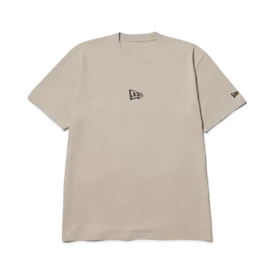 NEW ERA Short Sleeve Cotton T-Shirt Flag Logo Mini Regular Fit "Rose Gray"