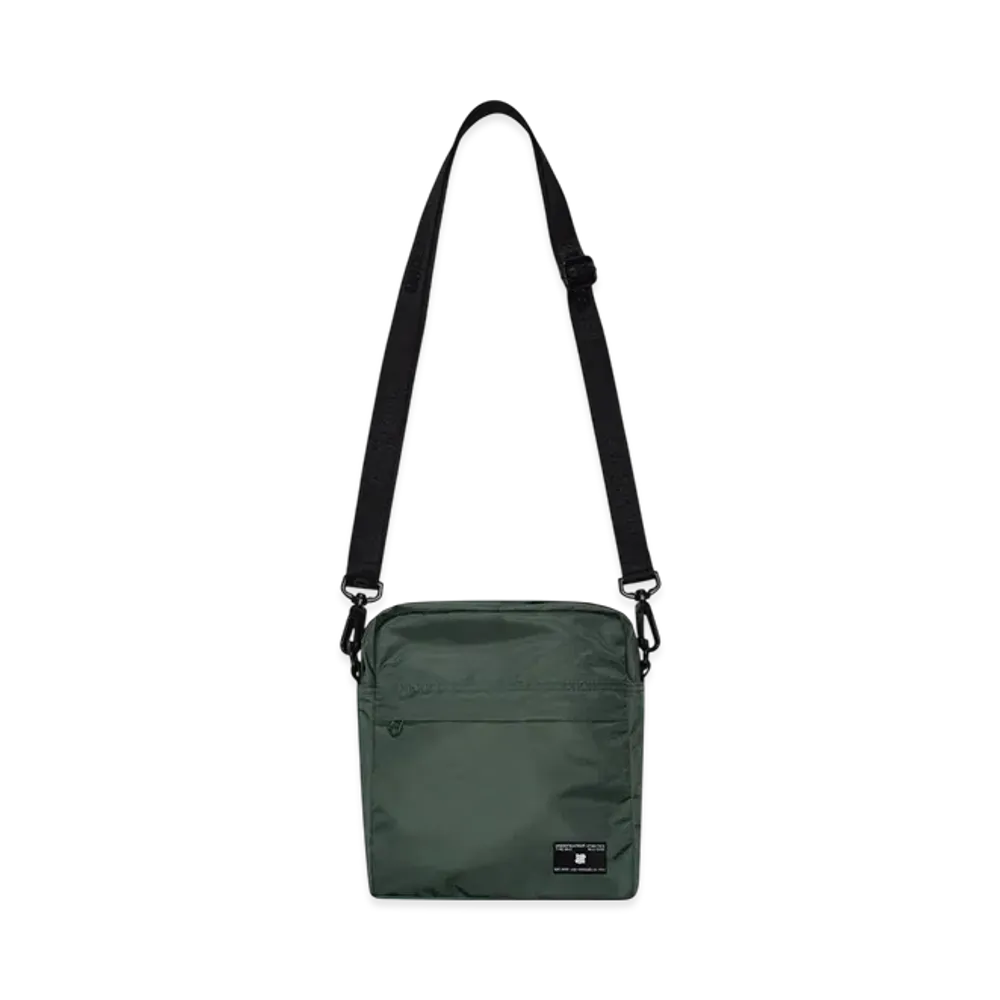 UNDEFEATED Flight Satin Shoulder Bag "Olive"
