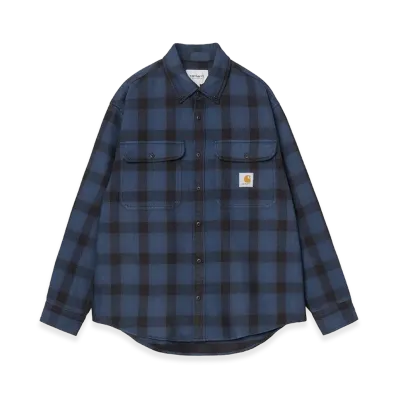 Carhartt WIP L/S Edmands Shirt Edmands Check "Natural/Jupiter"