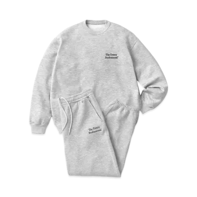 ENNOY Professional Crew Sweat Set Up "Gray/Black" 25SS