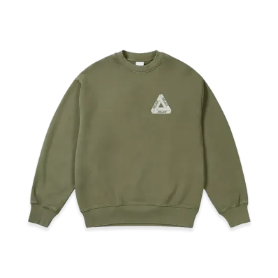 PALACE Pigment Tri Crew "The Deep Green"