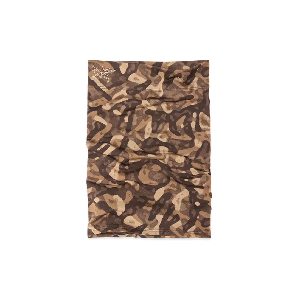 ARC'TERYX Rho Neck Gaiter Print "Carob Grottoflage" X000009328
