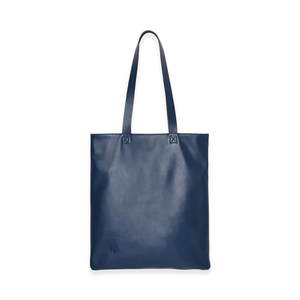 ZARA x Bad Bunny Benito Antonio Leather Tote Bag "Blue"