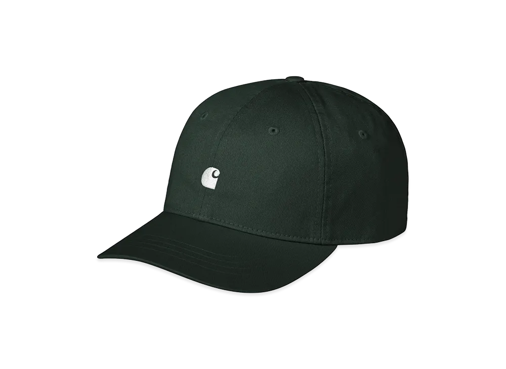 Carhartt WIP Madison Logo Cap "Dark Scarab/White"