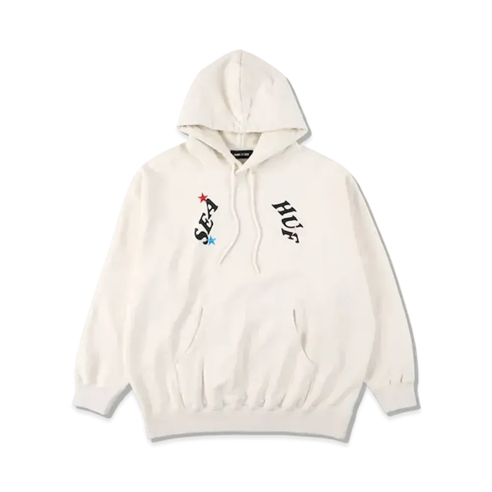 WIND AND SEA x HUF Hoodie "Ivory"