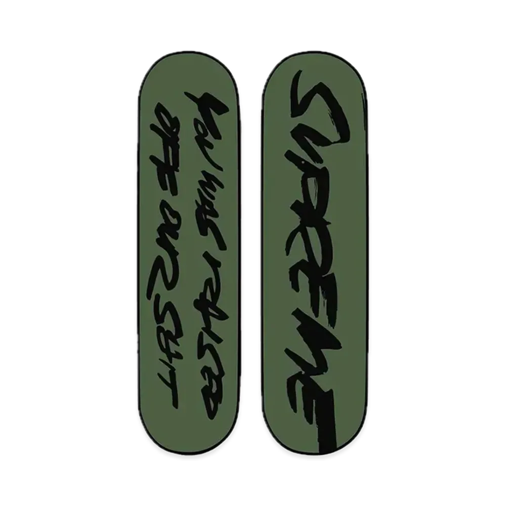 Supreme Futura Skateboard "Olive"