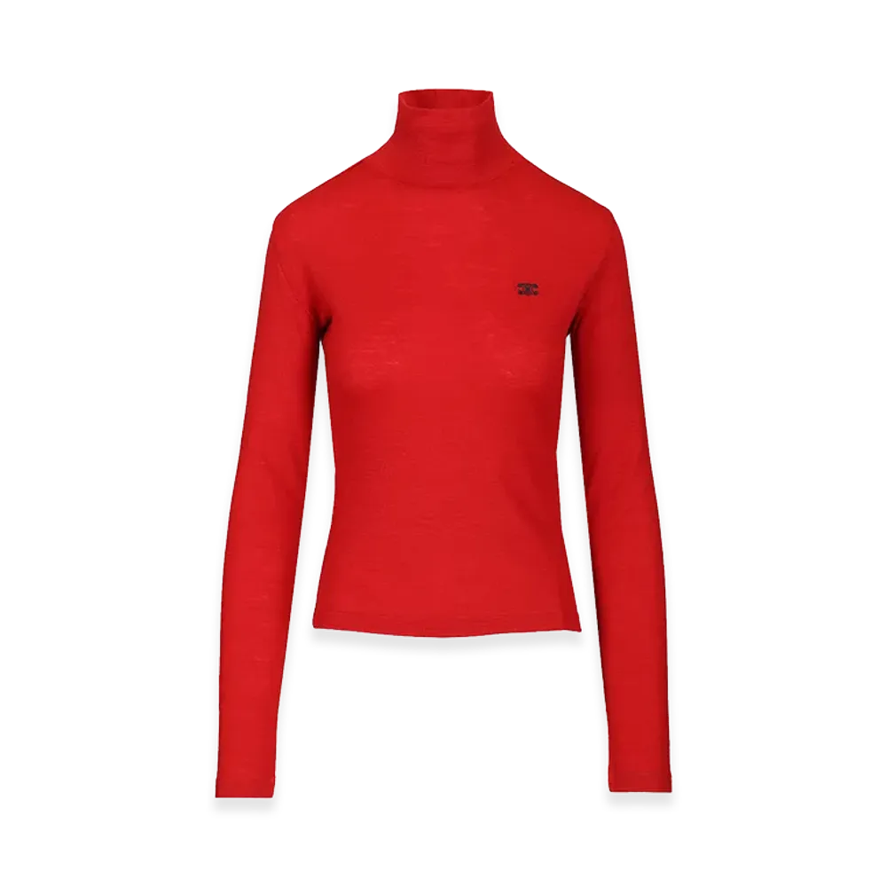 CELINE Women's Capsule Sweaters "Red"