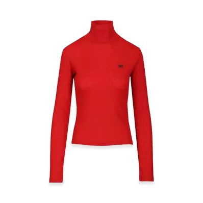 CELINE Women's Capsule Sweaters "Red"