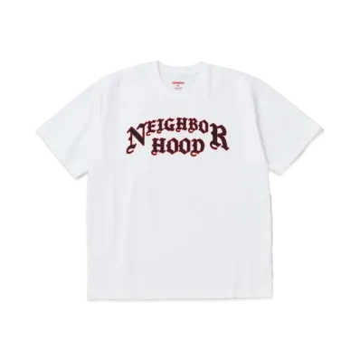 NEIGHBORHOOD NH . Tee SS-4 "White"