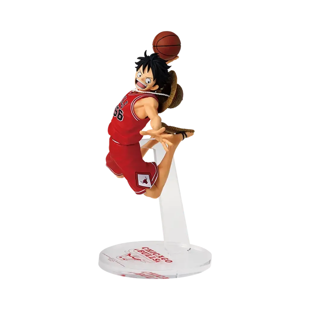 BANPRESTO "MASTER STARS PIECE" -ONE PIECE x NBA- THE MONKEY.D.LUFFY CHICAGO BULLS