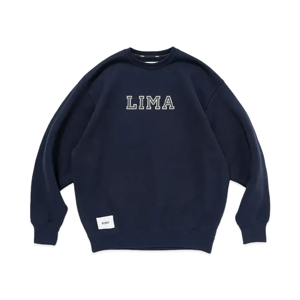 WTAPS Academy / Sweater / Cotton / LIMA "Navy"