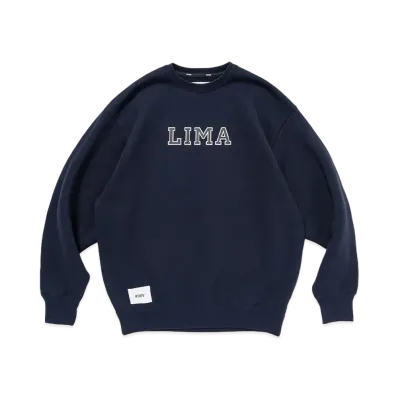 WTAPS Academy / Sweater / Cotton / LIMA "Navy"