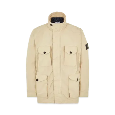 Stone Island 41849 DAVID-TC WITH DETACHABLE LINING "Ecru"
