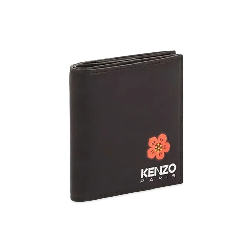 KENZO Crest Foldable Wallet "Black"