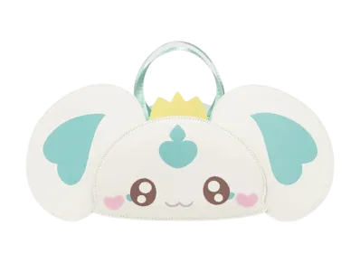 BANDAI "Ichiban Kuji" -Petit Cure- Last One Prize Large Face Pouch
